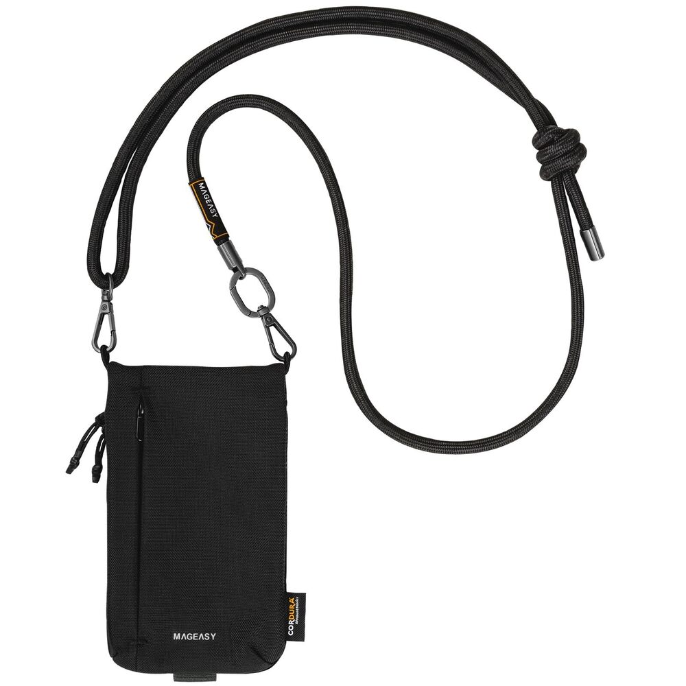 4040 Small Crossbody Bag - Passport Holder for Travel Water-Resistant Small